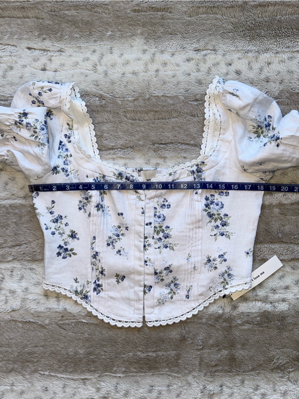 Reformation Simmie Linen Top in Floral
Linen Size 12 - Picture 10 of 13